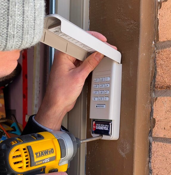 garage door opener keypad - Infinity Garage Door